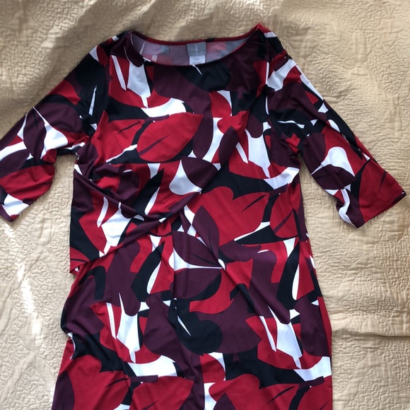 FAIR LADY SZ 16P At Ease Outfit.Straight Shift Style round neckline panel front - Picture 5 of 8